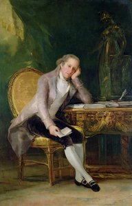 Gaspar Melchor de Jovellanos、1797-98 作： Francisco de Goya